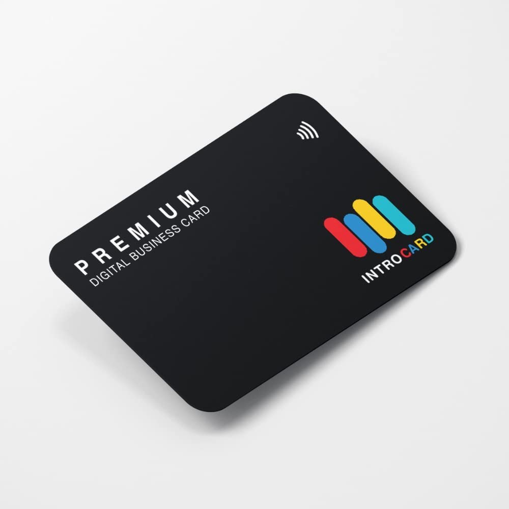 Silver Brushed Metal Card